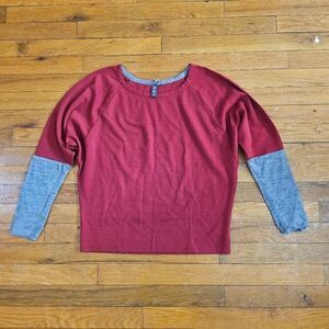 IBEX Merino Wool Top Long Sleeve Shirt Sz M